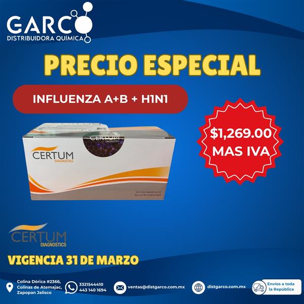 Influenza a+B +H1N1